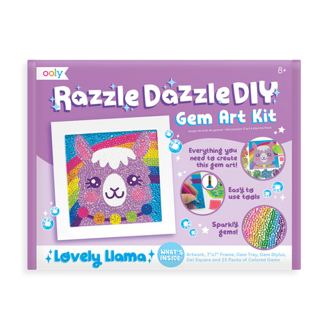 RAZZLE DAZZLE DYI GEMART KIT: LOVELY LLAMA