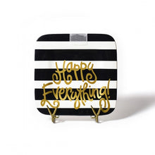 Load image into Gallery viewer, Mini Platter - Black Stripe Happy Everything
