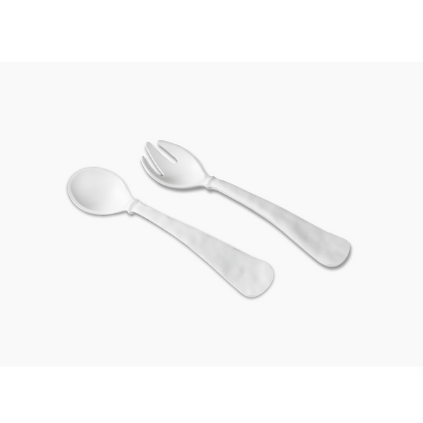 Vida Nube Salad Servers Large (White)