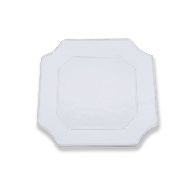 Vida Charleston Square Tray (White)