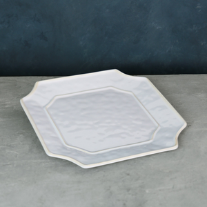 Vida Charleston Square Tray (White)