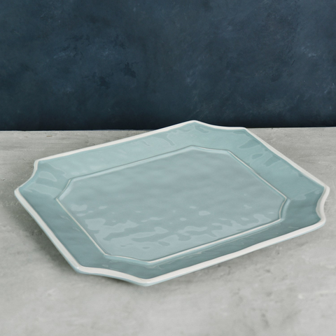 Vida Charleston Rectangle Platter (Blue)