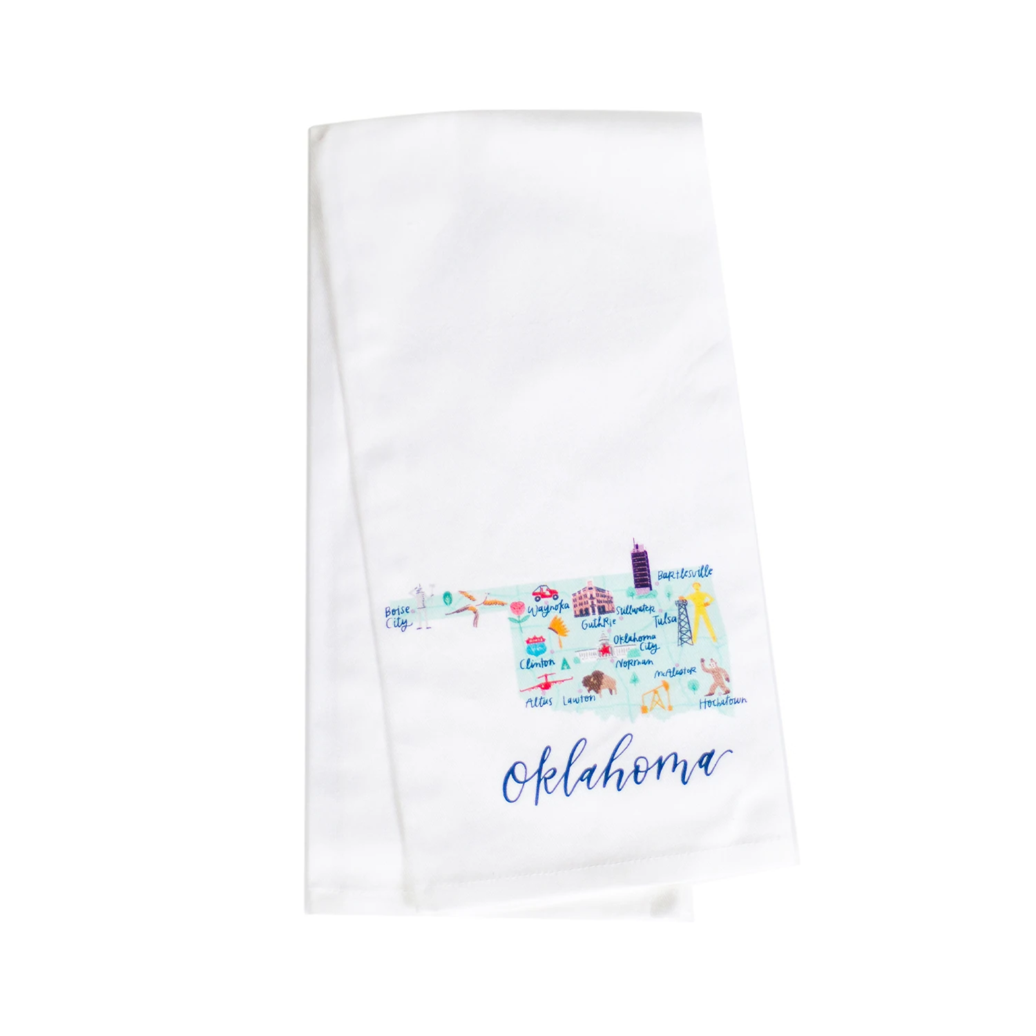 Tea Towel Oklahoma