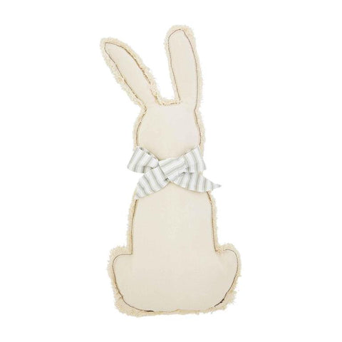 Natural Canvas Bunny Pillow