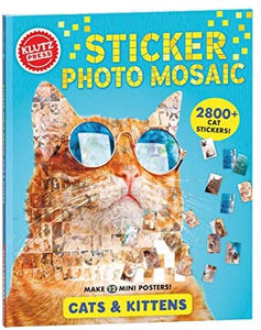 Sticker Photo Mosaic: Cats & Kittens