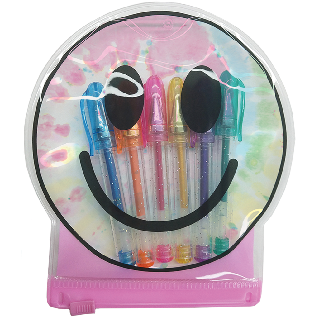 Happy Face Mini Gel Pen Set