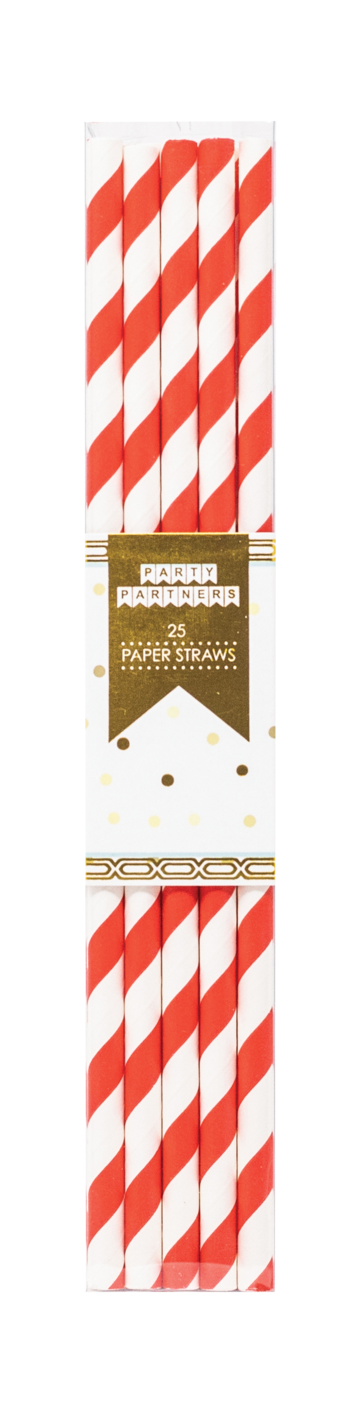 RED STRAW | 25CT