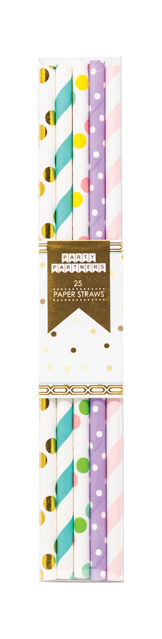 Dots And Stripes Straw | 25CT