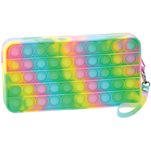 SWIRL TIE DYE POPPER PENCIL CASE