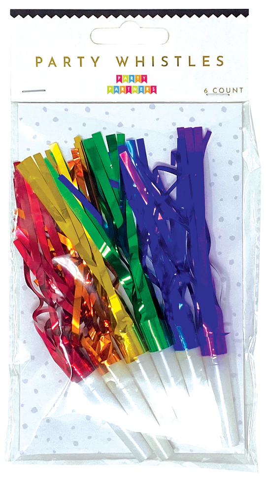 Rainbow Party Whistles