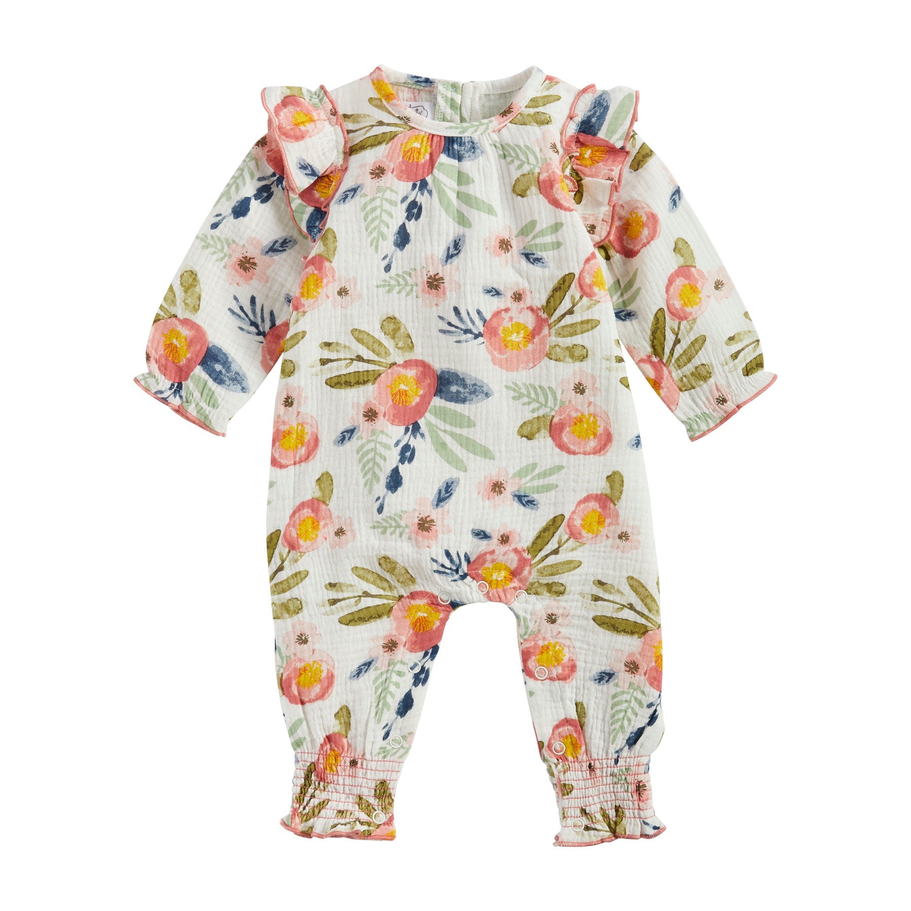 Floral Baby Bodysuit | O-3M