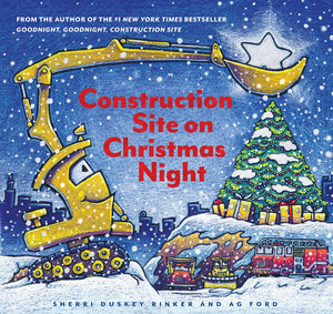 Construction Sight on Christmas Night Book