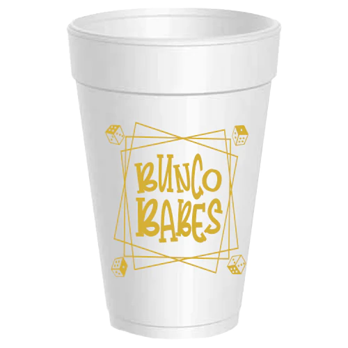 Bunco Babes Foam Cups - 10CT