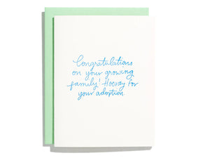 Congratulations On Your Adoption Card