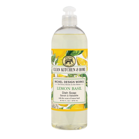 Lemon Basil Dish Soap