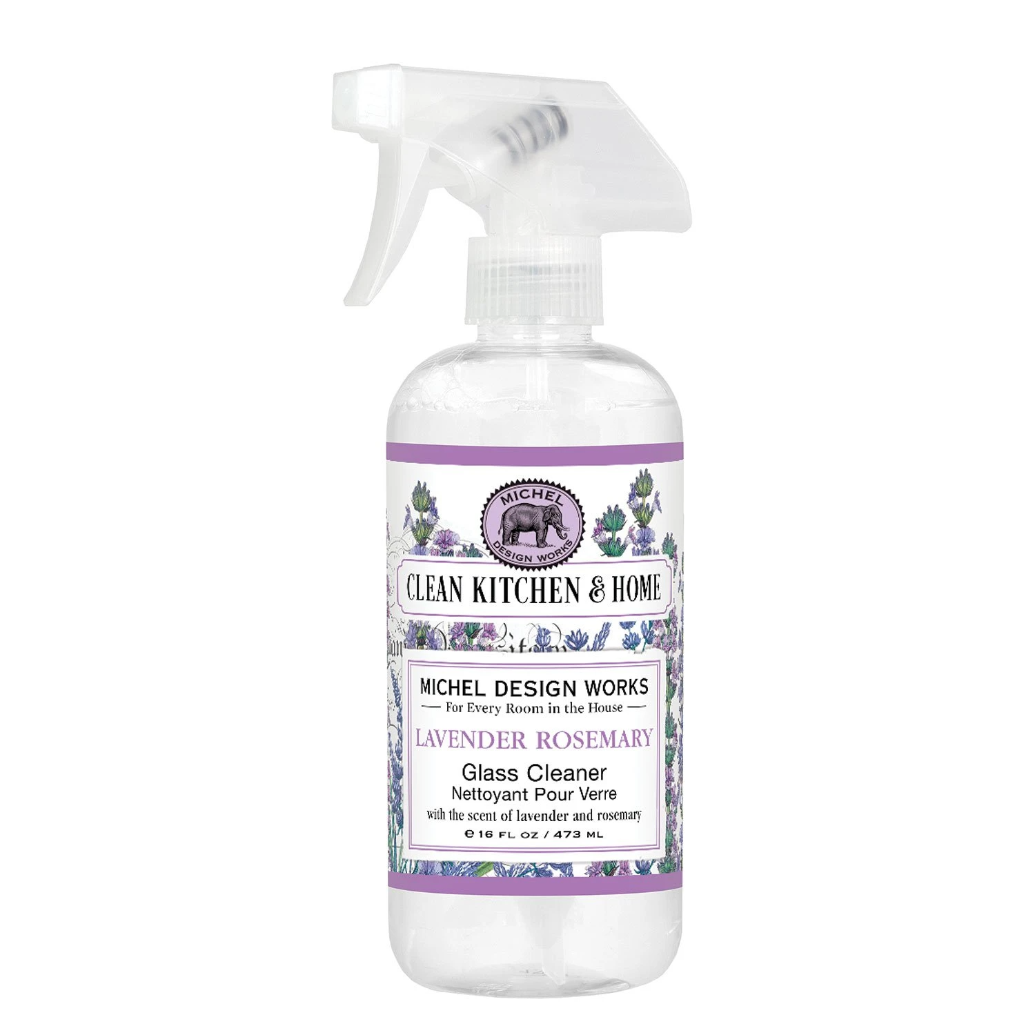 Lavender Rosemary Glass Cleaner