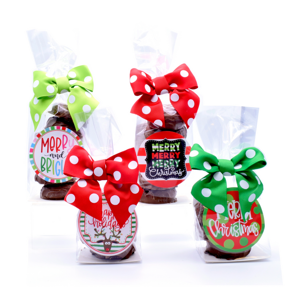 Holiday Milk Chocolate Sandwich Cookies Bag | 9 Cookies