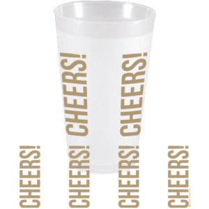 Frost Flex Cups - Cheers Vertical - 10CT