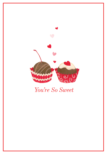 Bon-Bon Pair - Valentine's Card