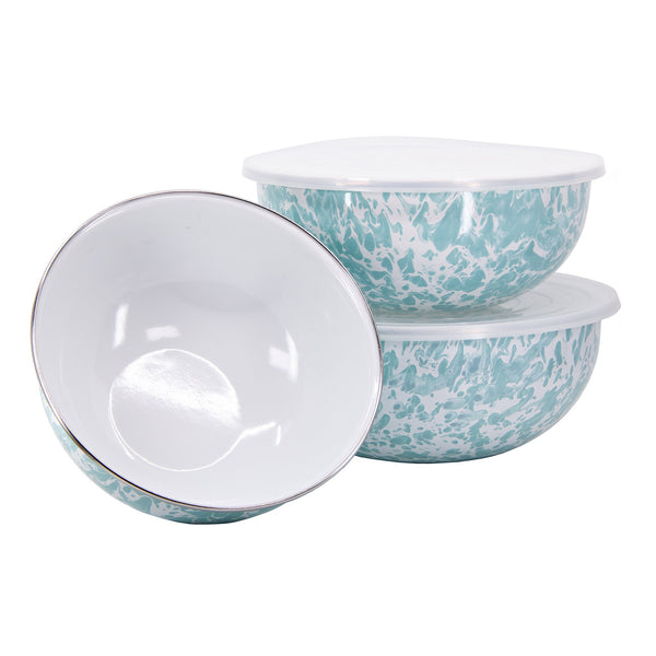 Sea Glass Swirl Mixing Bowls Set