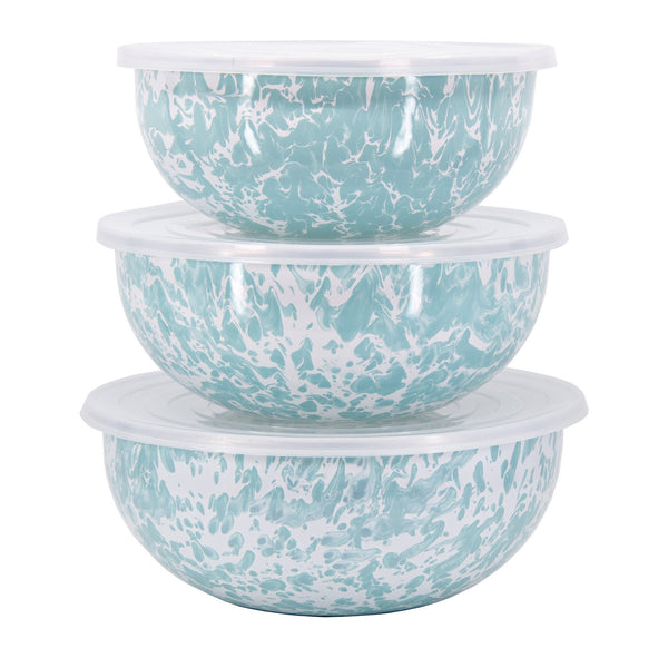 Sea Glass Swirl Mixing Bowls Set