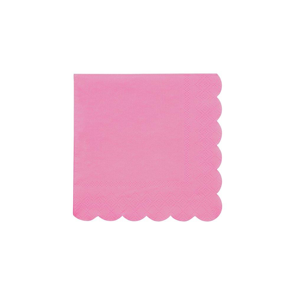 Bubblegum Pink Small Napkins | Set of 20