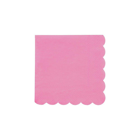 Bubblegum Pink Small Napkins | Set of 20