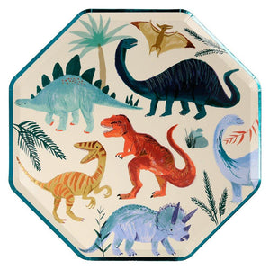 Dinosaur Kingdom Dinner Plates | Set of 8