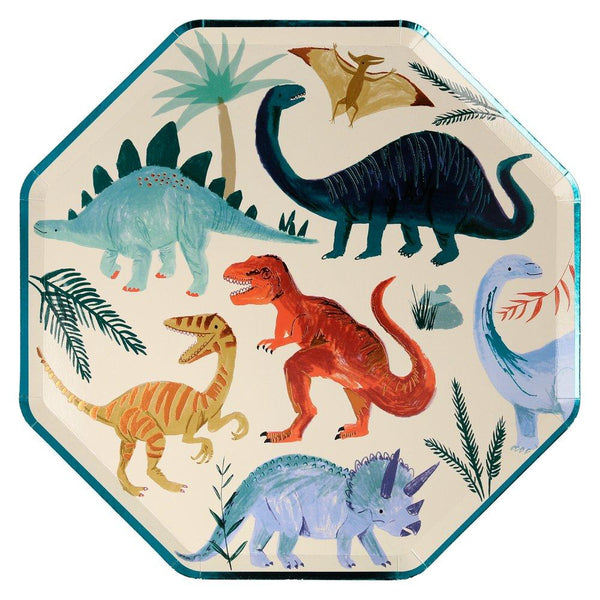 Dinosaur Kingdom Dinner Plates | Set of 8