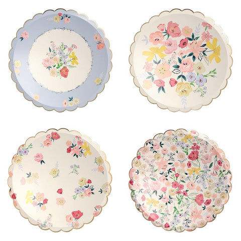 English Garden Dinner Plates