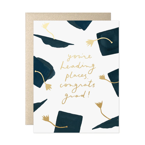 Heading Places Grad Card