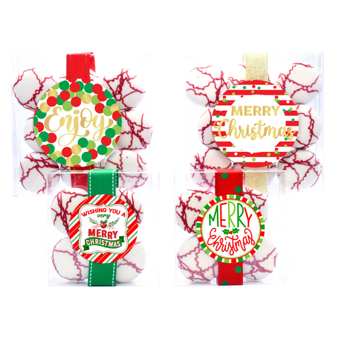 Holiday Yogurt Frosted Sandwich Cookies Box | 4 Cookies