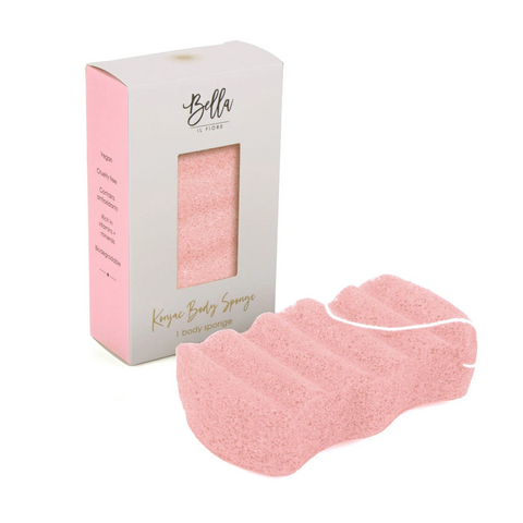 Konjac Gentle Exfoliating Body Sponge - Pink