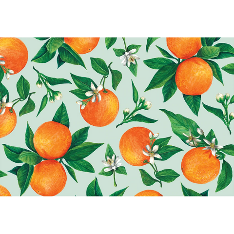 ORANGE ORCHARD PLACEMAT 24 SHEETS