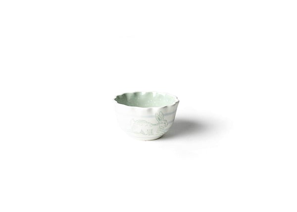 Ruffle Appetizer Bowl- Speckled Rabbit