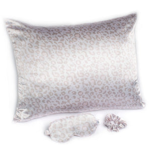 Goodnight Gorgeous Satin Sleep Set | Leopard