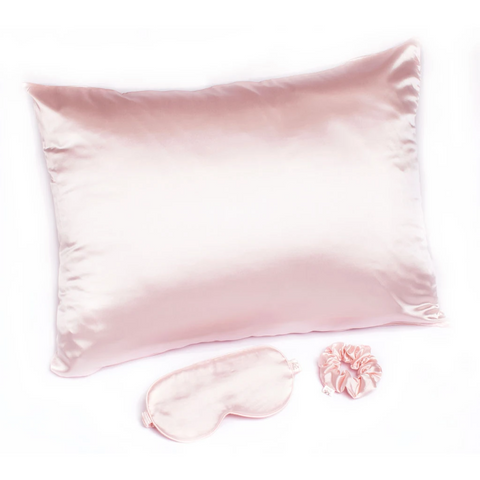 Goodnight Gorgeous Satin Sleep Set | Pink