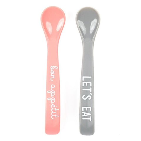 Spoon Set - Lets Eat + Bon Appetit