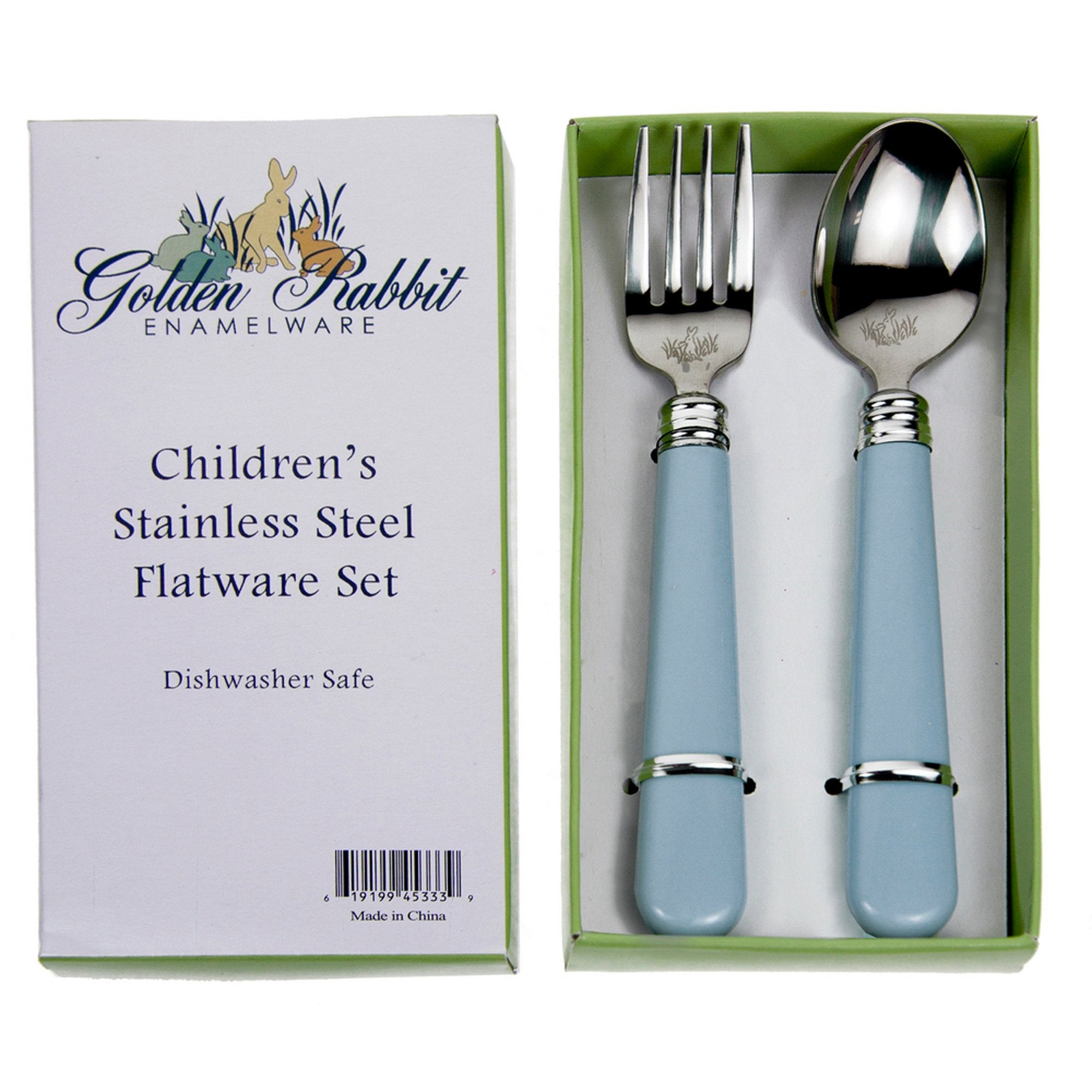 Blue Baby Flatware