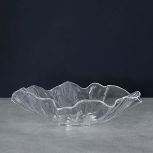 VIDA Acrylic Bloom Large Bowl (Clear)