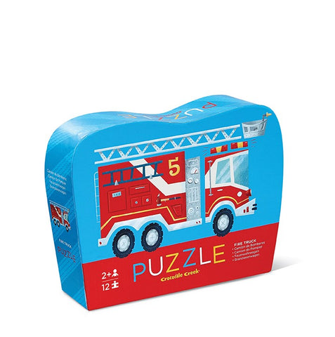 12-pc Mini Puzzle/Fire Truck