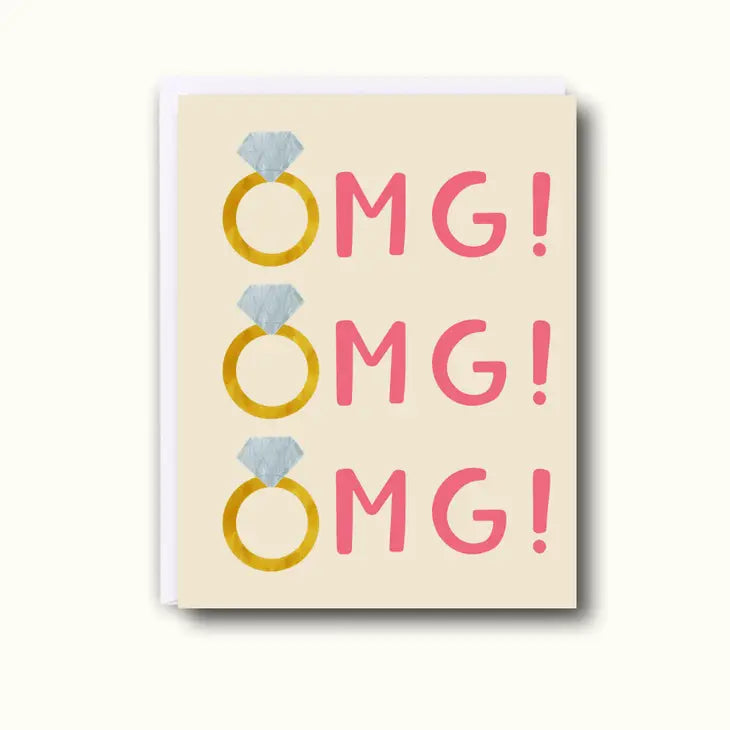 OMG! OMG! OMG! Greeting Card