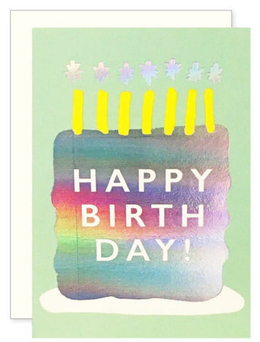 Cake Birthday Enclosure Card