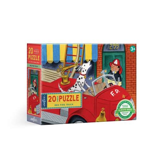 Red Fire Truck Puzzle | 20 Pc