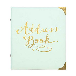 GUILDED MINT ADDRESS BOOK