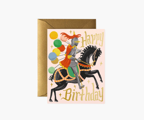 Card - Knight Birthday