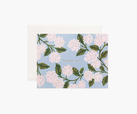 Boxed Set - Hydrangea Thank You Cards