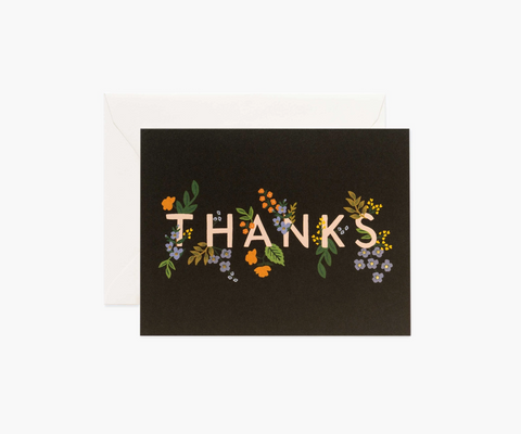 BOXED SET OF POSEY THANK YOU CARDS