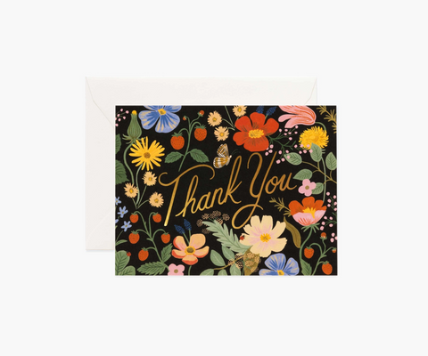Boxed Set Of Strawberry Fields Thank You Cards