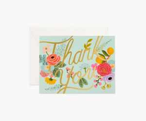 Boxed Set - Mint Garden Thank You Cards